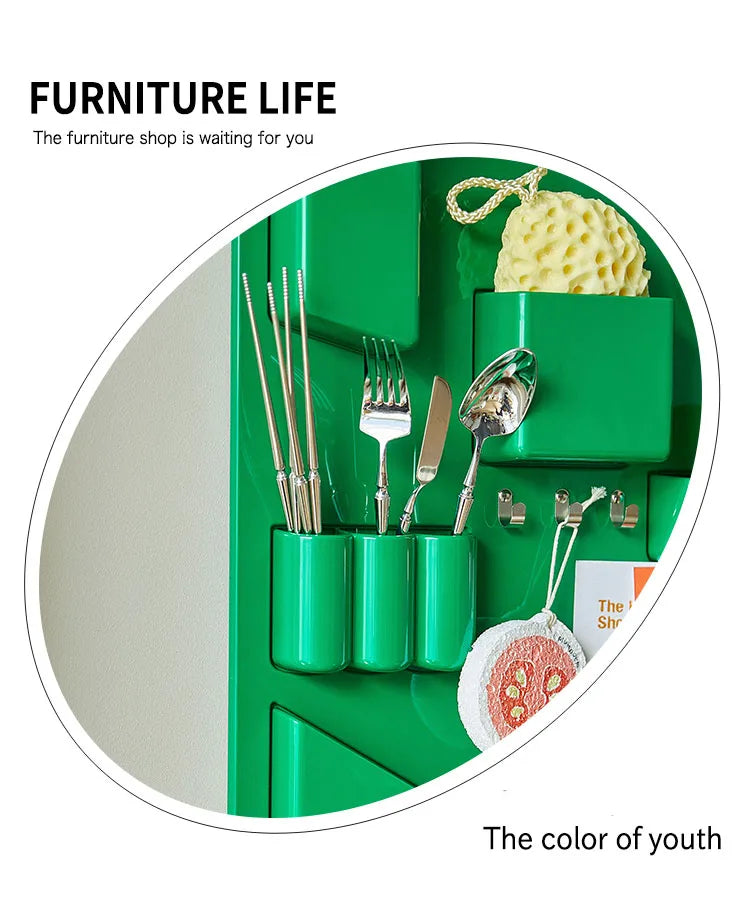 Wall-Mounted Modular Storage Organiser Board