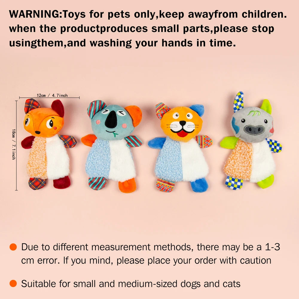 Stuffless Squeaky Dog Toy