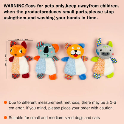 Stuffless Squeaky Dog Toy