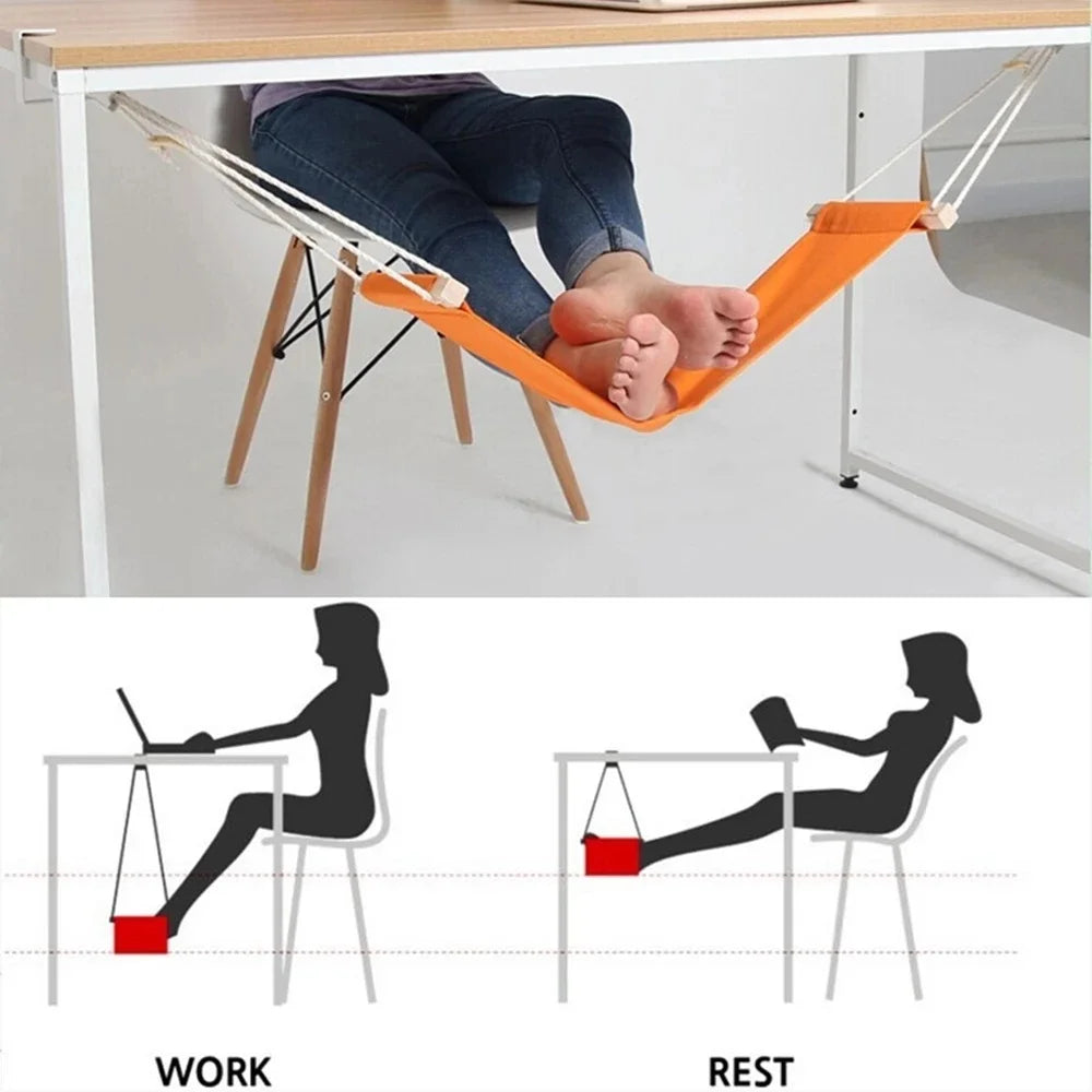 Portable Desk Foot Hammock