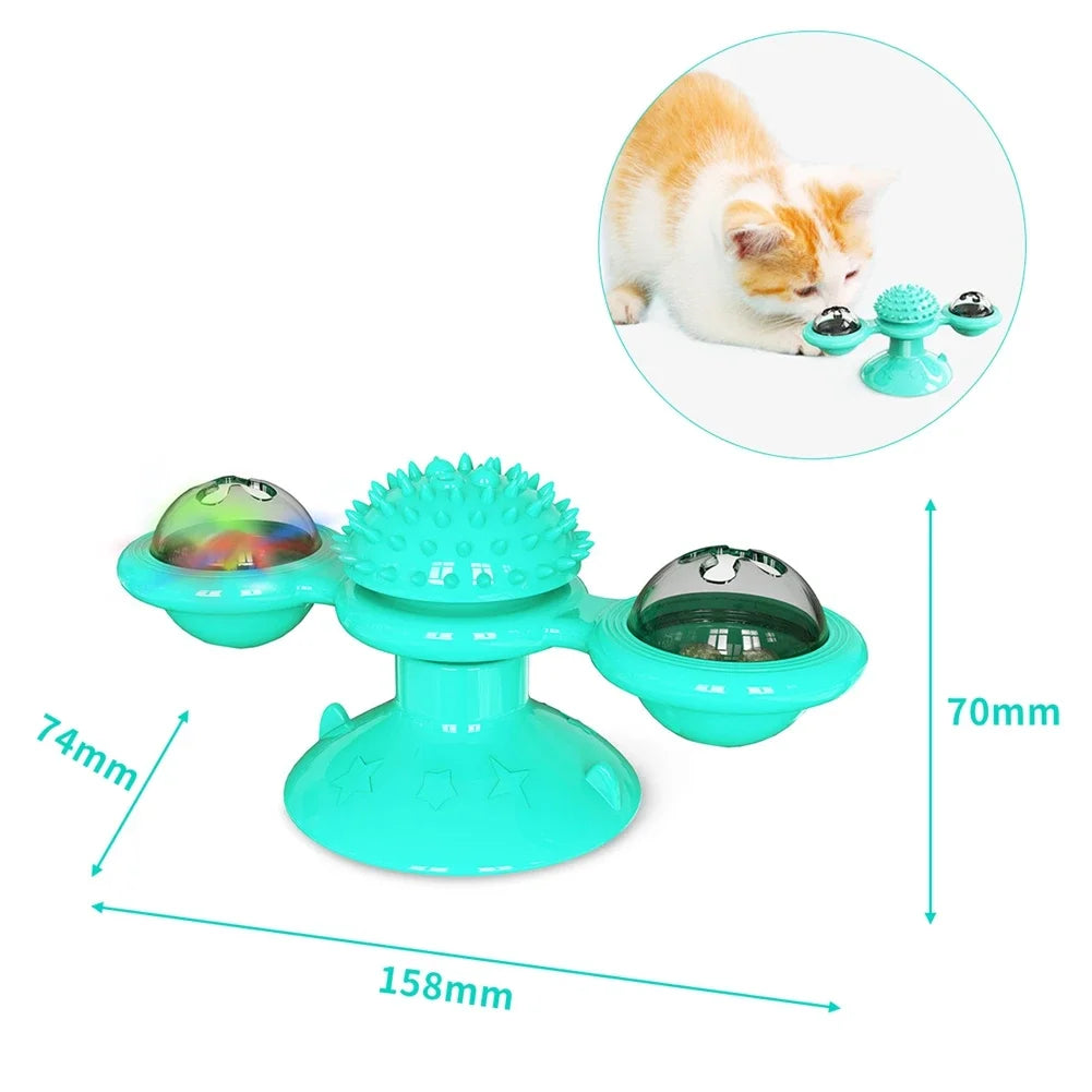 Spinning Cat Windmill Toy