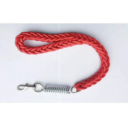 Shock Absorbing Dog Leash – Braided Nylon Training Lead