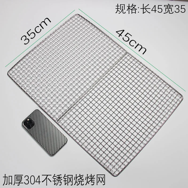 304 Stainless Steel BBQ Grill Mesh