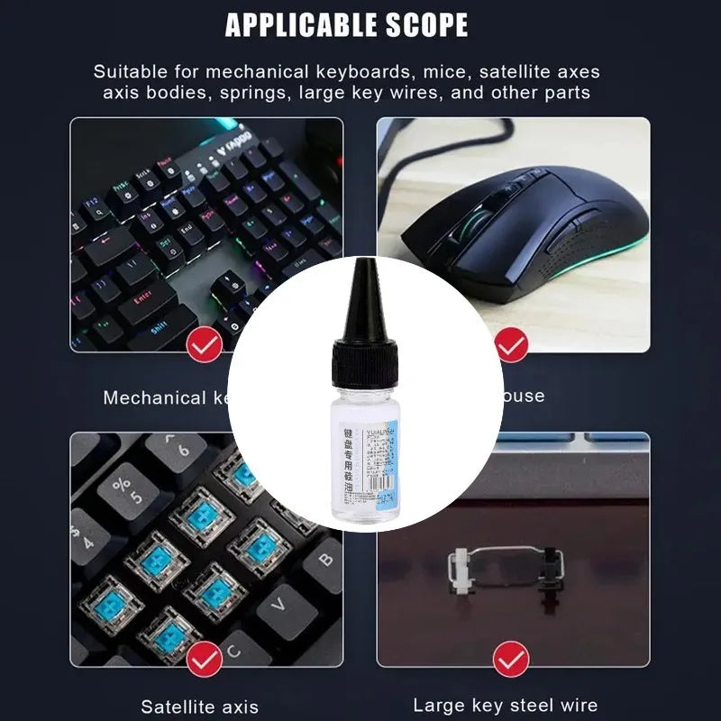 Mechanical Keyboard Switch Lubricant Grease Kit