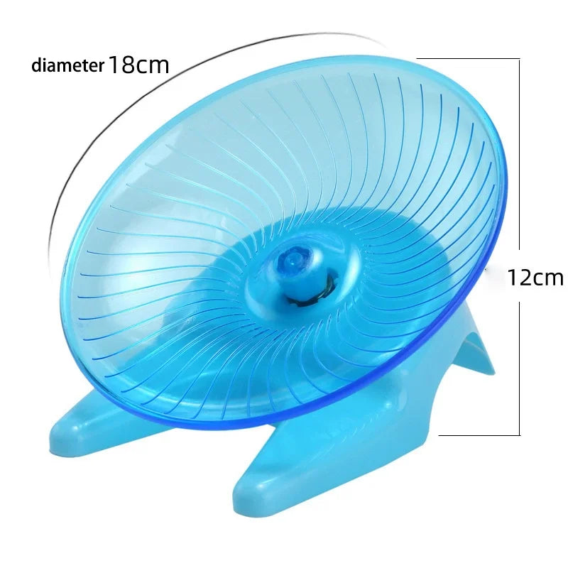 Silent Flying Saucer Hamster Exercise Wheel