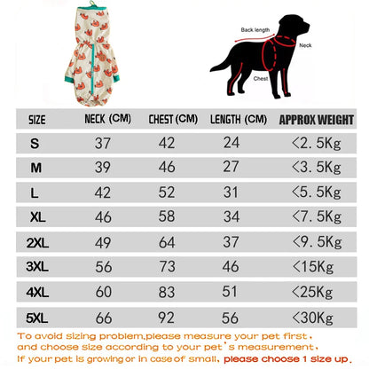 Pet Dog Raincoat – Waterproof Hooded Jacket