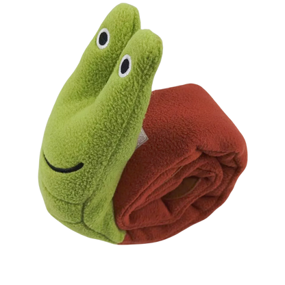 Interactive Snail Dog Puzzle Feeder Toy