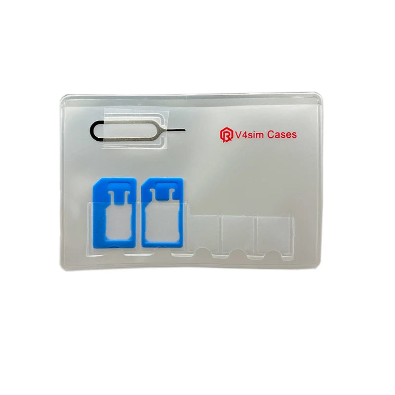Portable SIM & Memory Card Storage Case