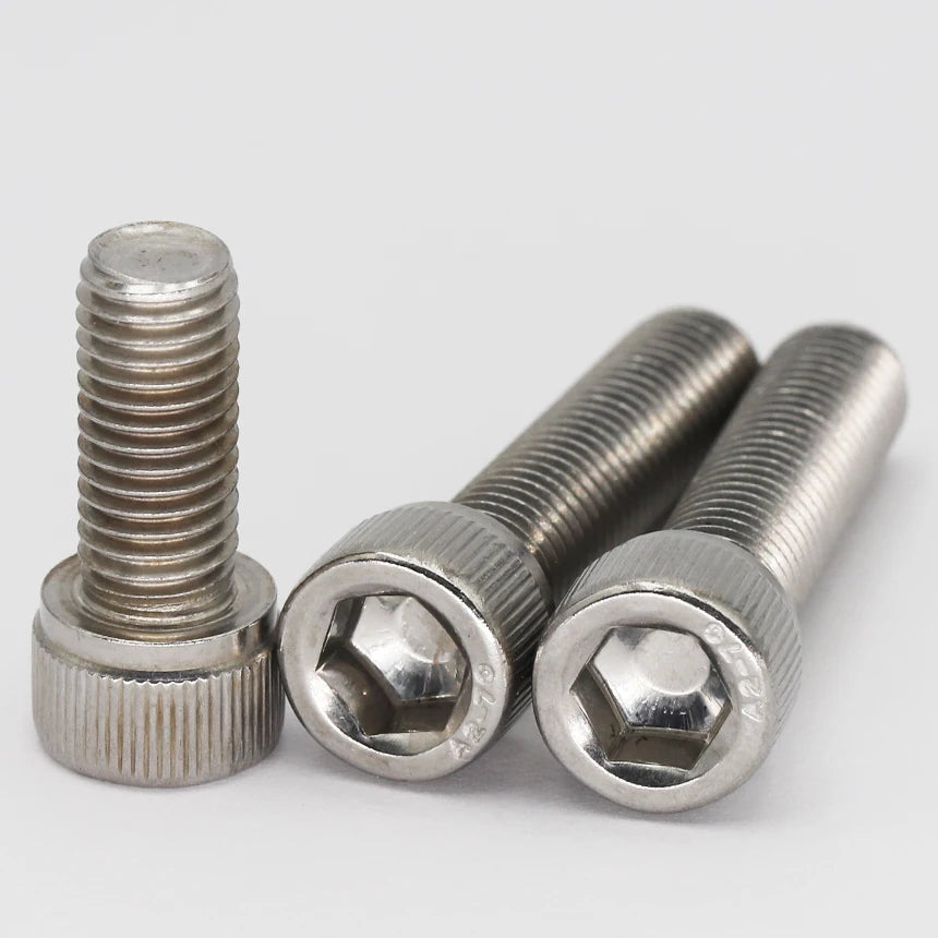 DIN912 304 Stainless Steel Hex Socket Cap Screws