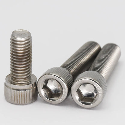 DIN912 304 Stainless Steel Hex Socket Cap Screws