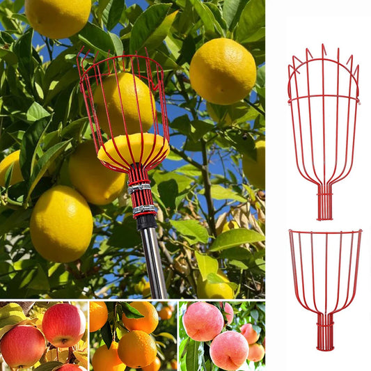 Fruit Picking Tool with Basket Collector