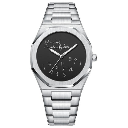 Luxury Men's Quartz Business Casual Steel Watch