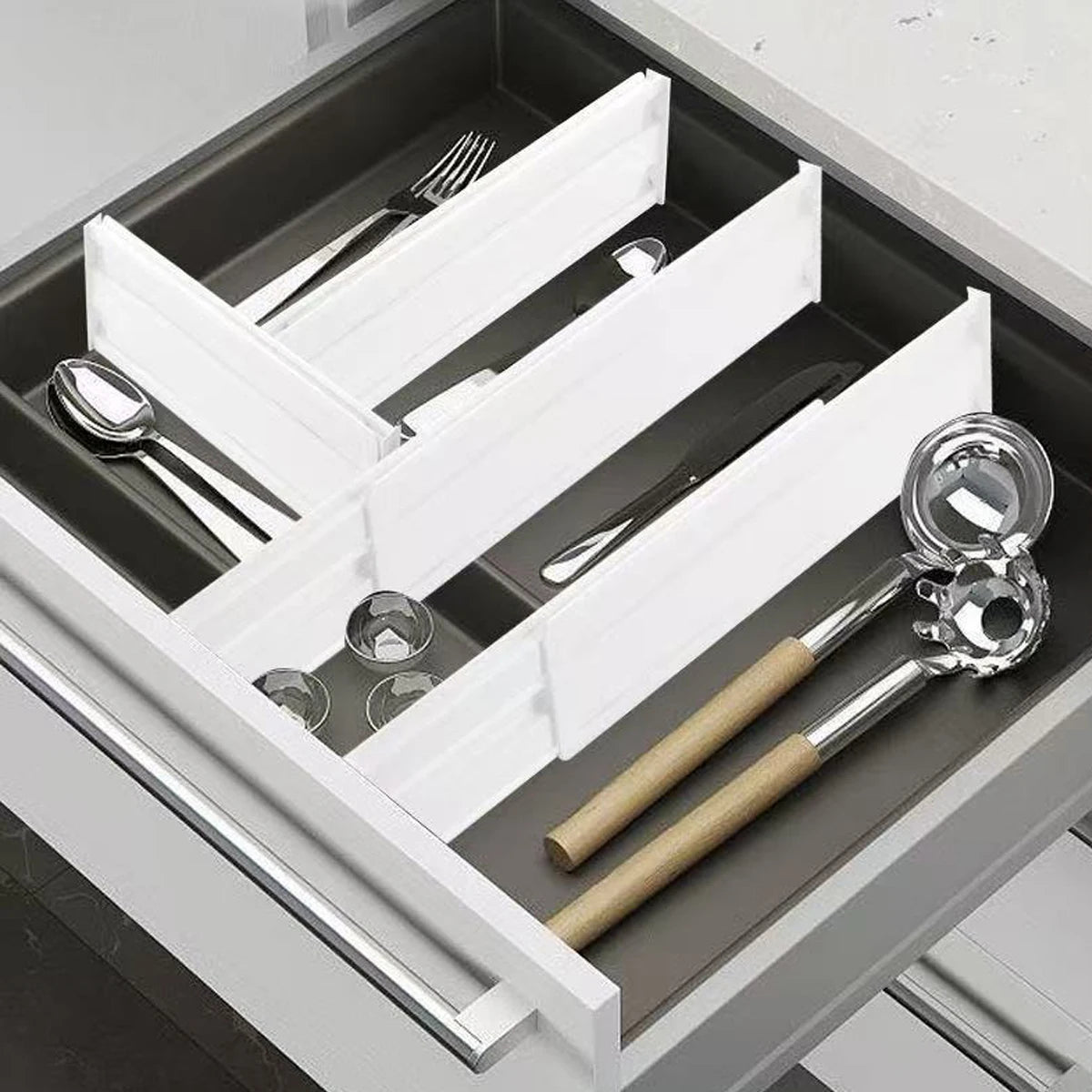 Adjustable Drawer Divider Organiser Set
