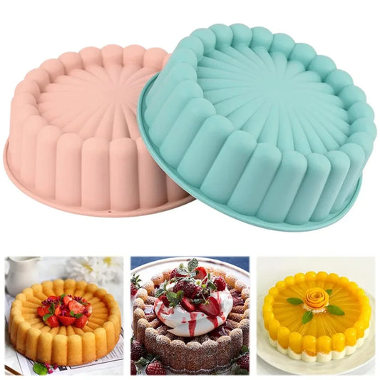 Silicone Charlotte Cake Pan Non-Stick Baking Mold