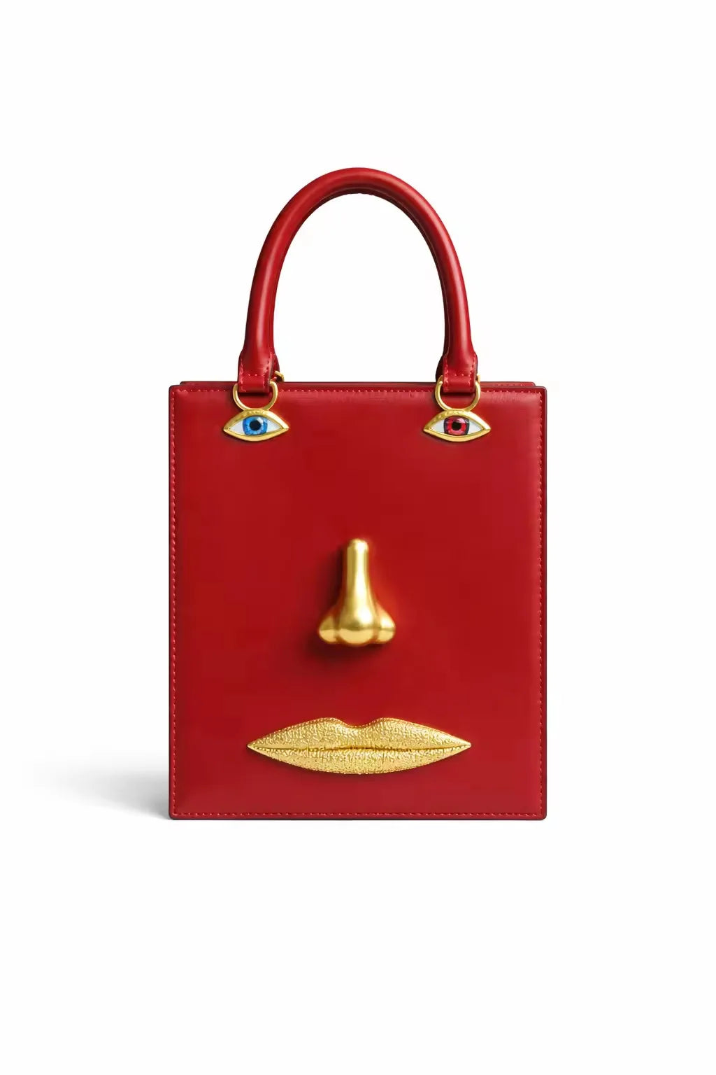 Vintage Mini PU Leather Crossbody Tote Bag