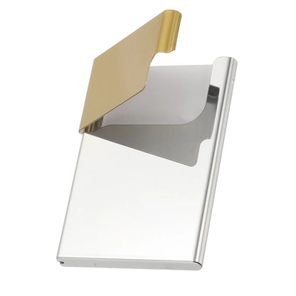 Slim Metal Business Card Holder