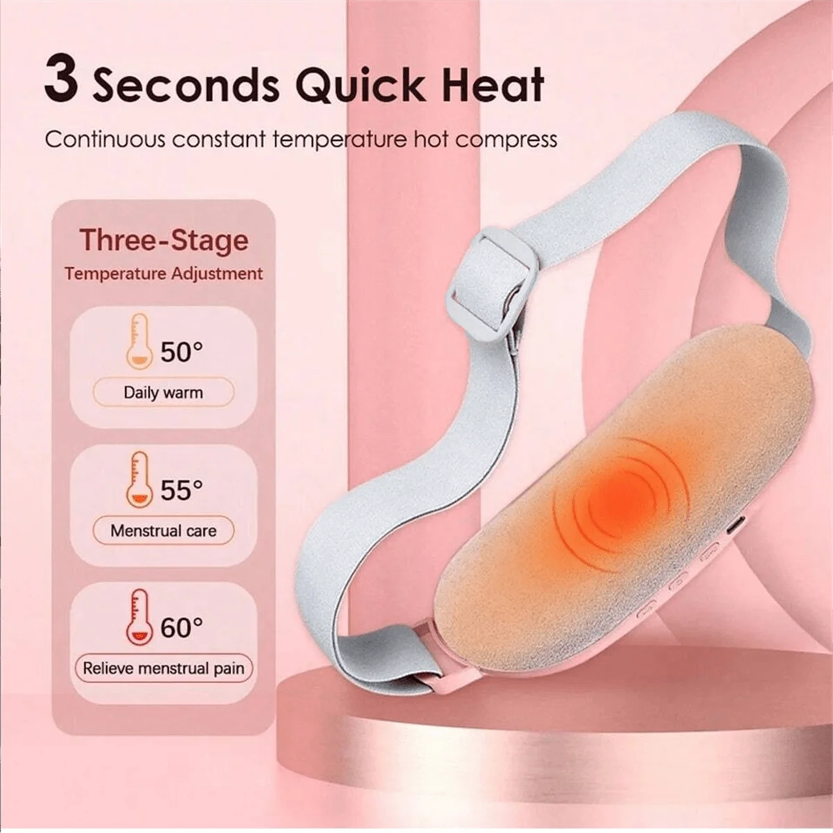 Menstrual Heating & Massage Relief Belt