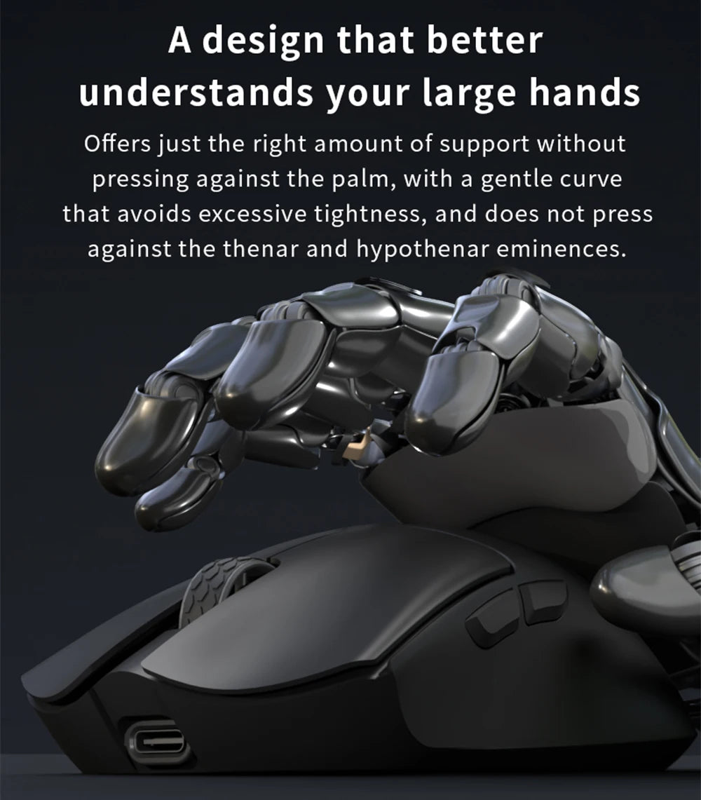 Darmoshark M3 V2 Ultralight Gaming Mouse with PAW3395 Sensor & 8K Polling