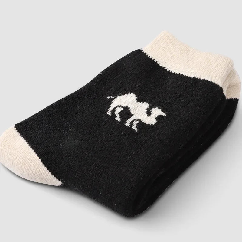 Men’s Thick Winter Wool Socks 5 Pairs