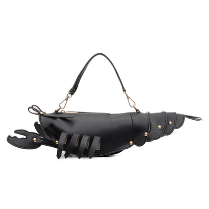 Shaped PU Leather Crossbody Bag