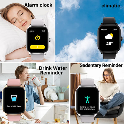 2.01” HD Fitness Smartwatch with Bluetooth Calling