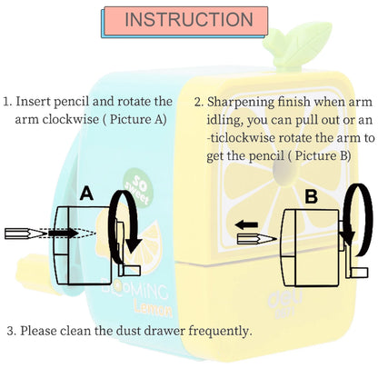 DELI Rotary Pencil Sharpener