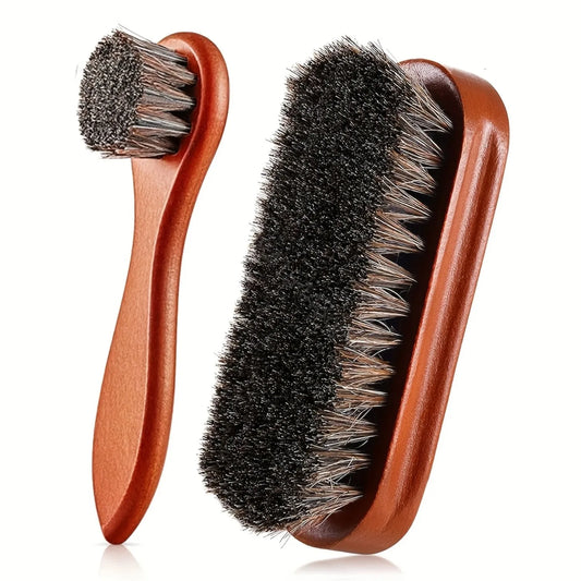 Horsehair Shoe Brush Kit