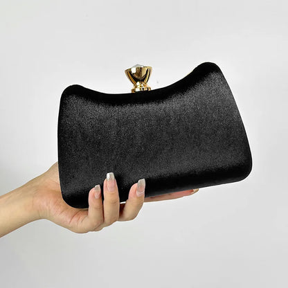 Elegant Velvet Evening Clutch Bag