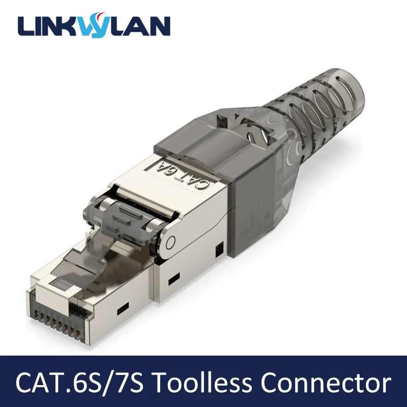 CAT6A CAT7 Shielded RJ45 Ethernet Plug