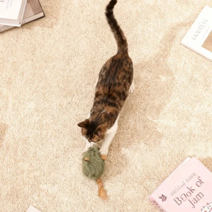Plush Squeaky Mouse Cat Toy
