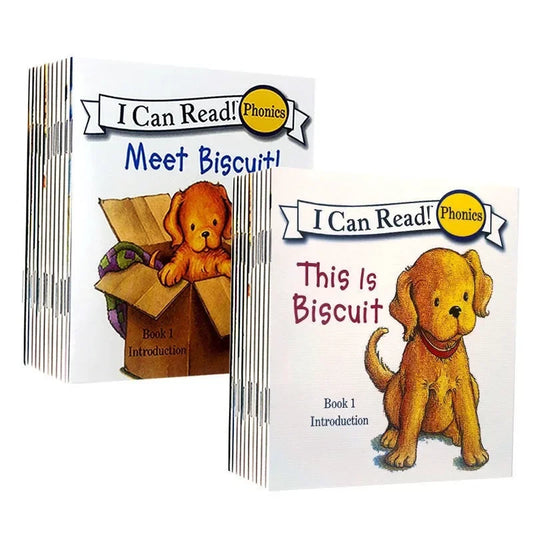 12 Books Set Biscuit Dog Series English Picture Books