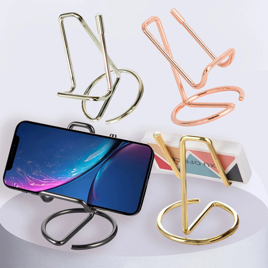 Metal Phone & Business Card Stand