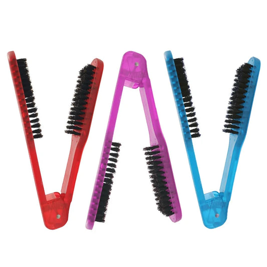 V-Shaped Hair Straightening Brush Comb