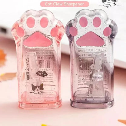 Kids Kawaii Cat Paw Pencil Sharpener