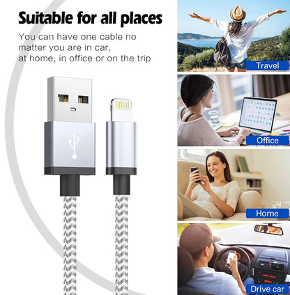 Braided Lightning Charging Cable
