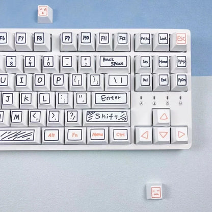 126-Key Graffiti PBT Keycap Set