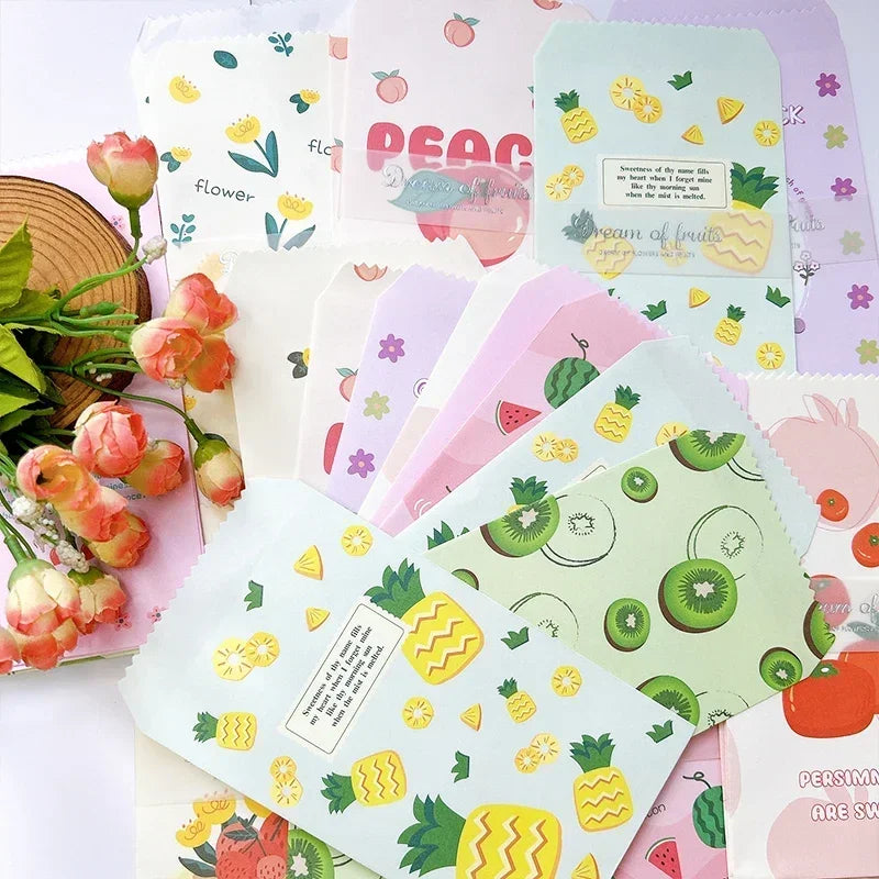 Cute Pattern Paper Envelope Set