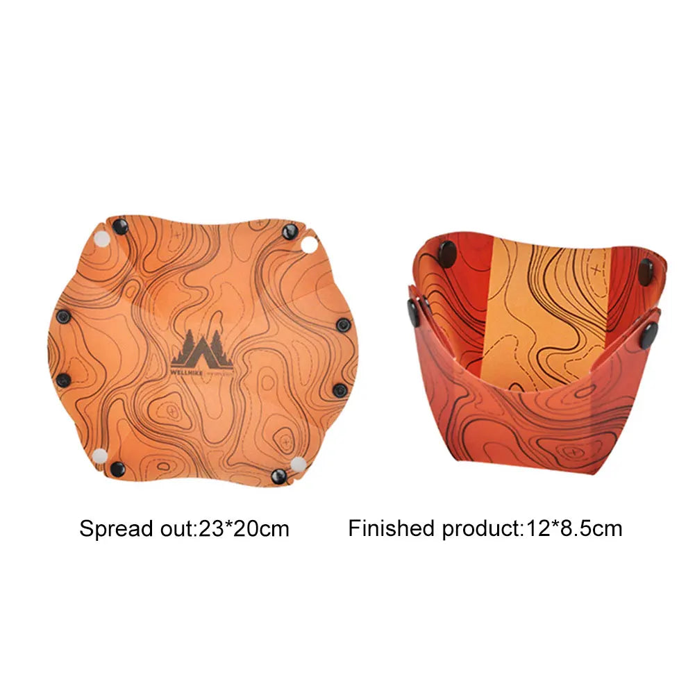 Lightweight Folding Outdoor Tableware Set