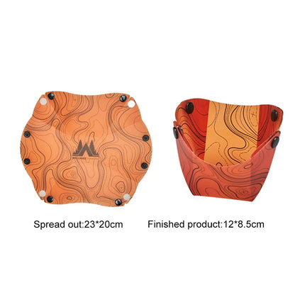 Lightweight Folding Outdoor Tableware Set