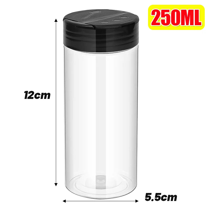 Plastic Spice Jar Seasoning Storage Bottle