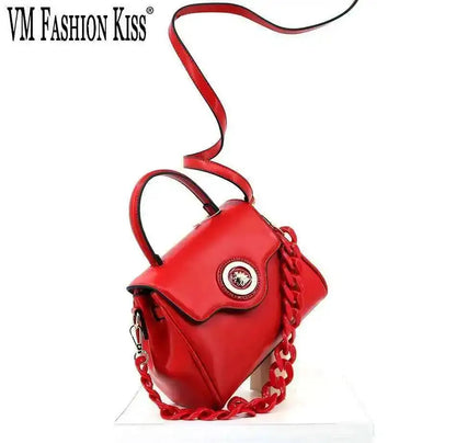 Luxury Women's Crossbody Bag with Fashion Chain Strap