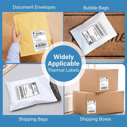 4 × 6 Inch Thermal Shipping Labels