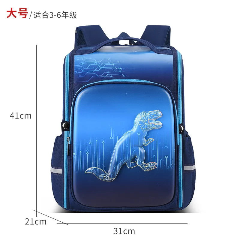 Girls Cartoon Heart School Backpack