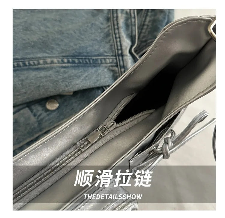 Y2K Transparent Ita Shoulder Bag