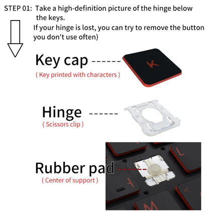 ThinkPad Replacement Keycap & Hinge