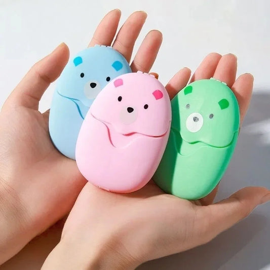 Travel Soap Sheets with Portable Storage Case
