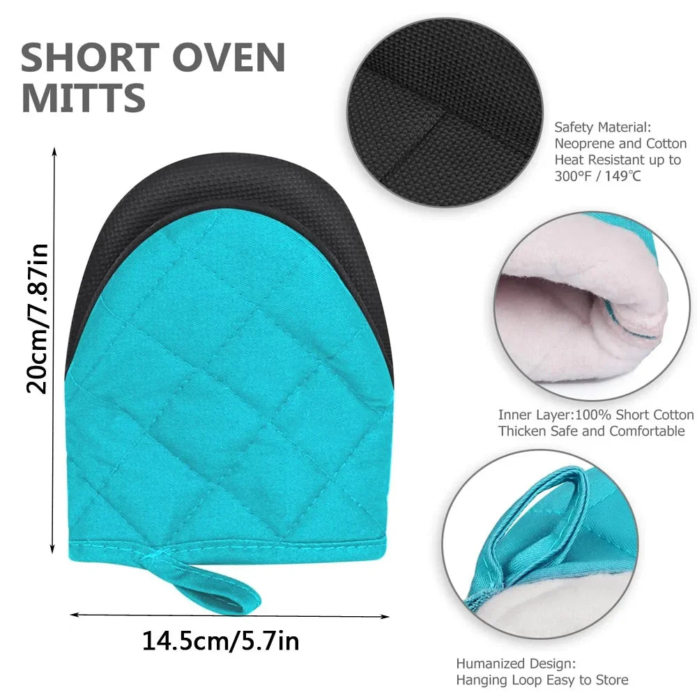 Heat Resistant Oven Mitts
