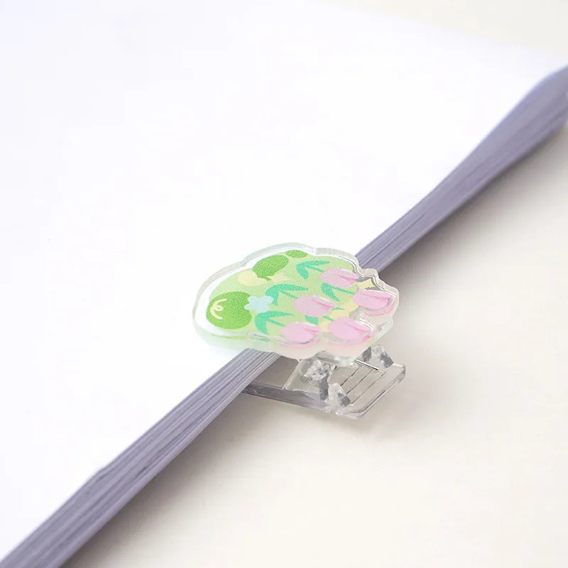 Cute Cat Paw Mini Paper Clip Bookmark