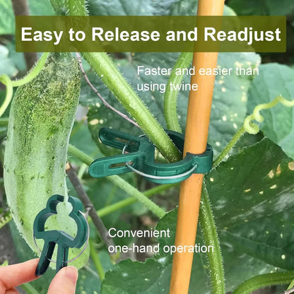 Reusable Garden Plant Support Clips