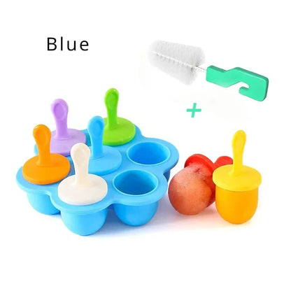 Mini Silicone Popsicle Mould Set